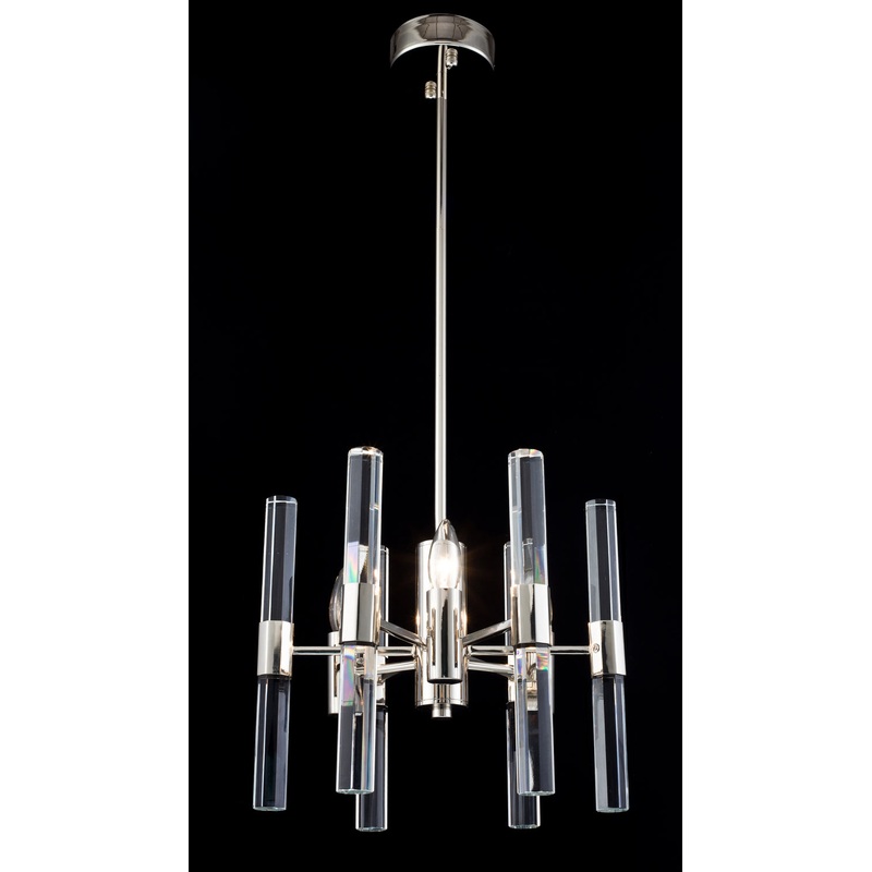 Three Light Ceiling Fixture in Chrome