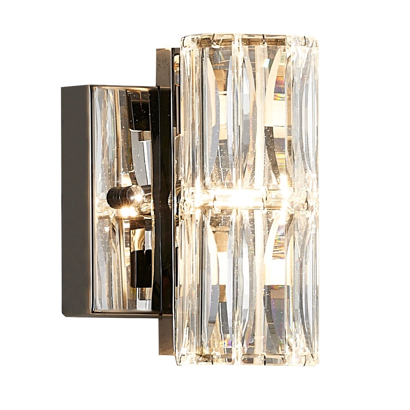 Vanity Light One Light Wall Sconce in Chrome