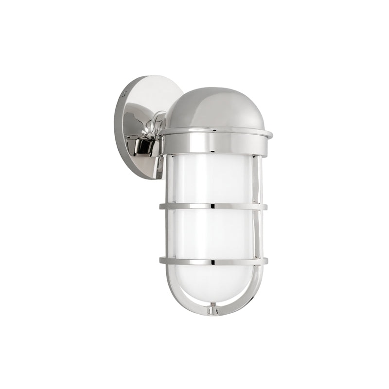 Groton One Light Bath Bracket in Polished Nickel