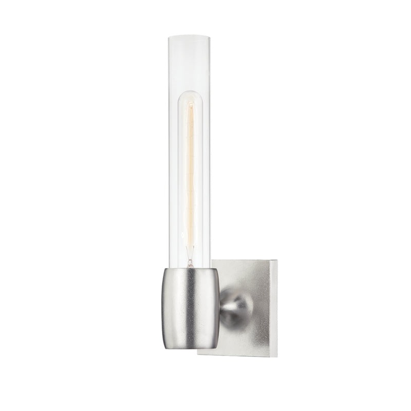 Hogan One Light Wall Sconce in Burnished Nickel