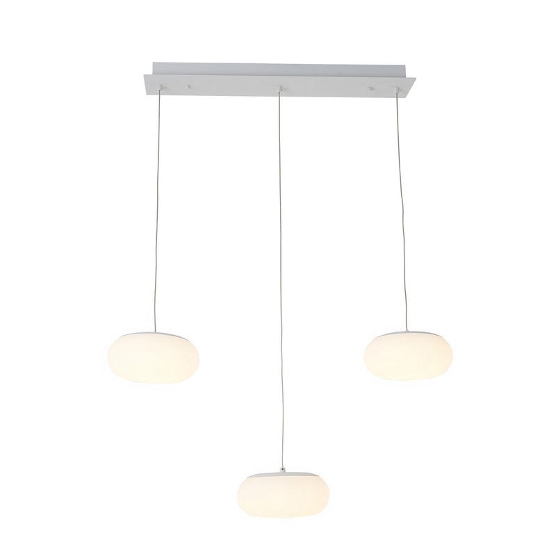 LED Island Pendant in White