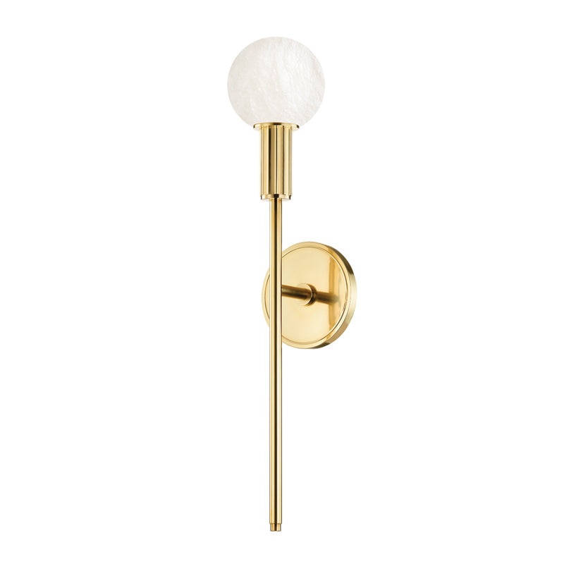Murray Hill One Light Wall Sconce in Aged Brass