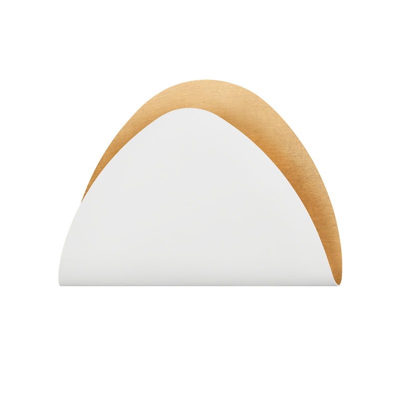 Myers LED Wall Sconce in Gold Leaf/Soft White Combo