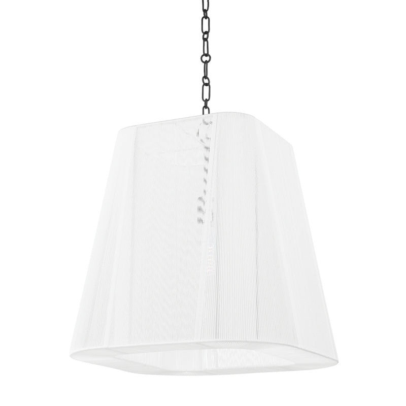 Verona Beach One Light Large Pendant in Old Bronze