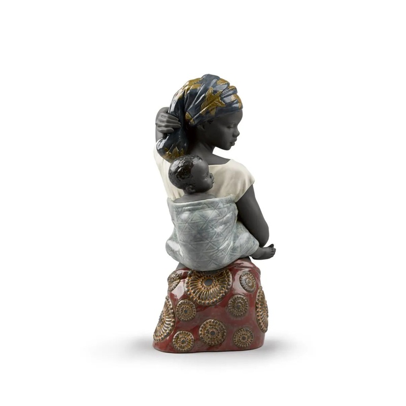 African Bond Mother Figurine