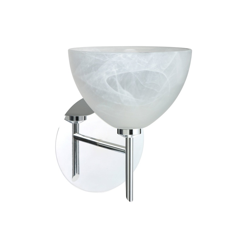 Brella One Light Wall Sconce in Chrome