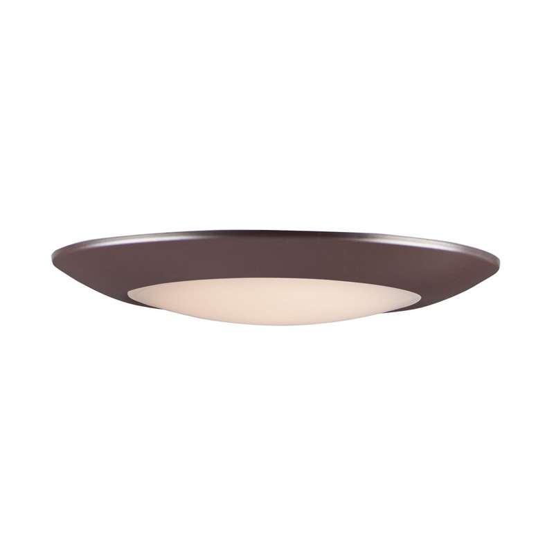 Diverse LED Flush Mount in Bronze