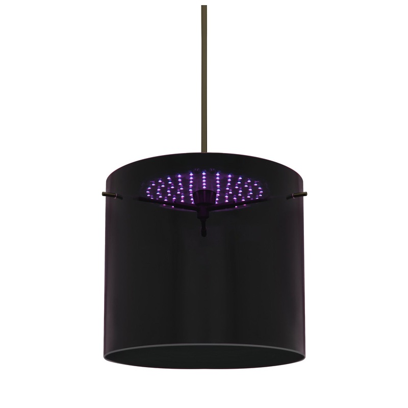 Fusion One Light Pendant in Bronze
