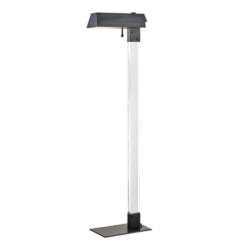 Hunts Point One Light Floor Lamp in Old Bronze