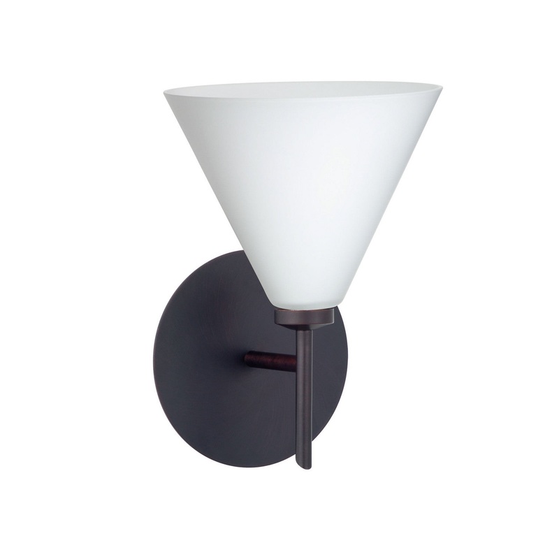 Kani One Light Wall Sconce in Bronze