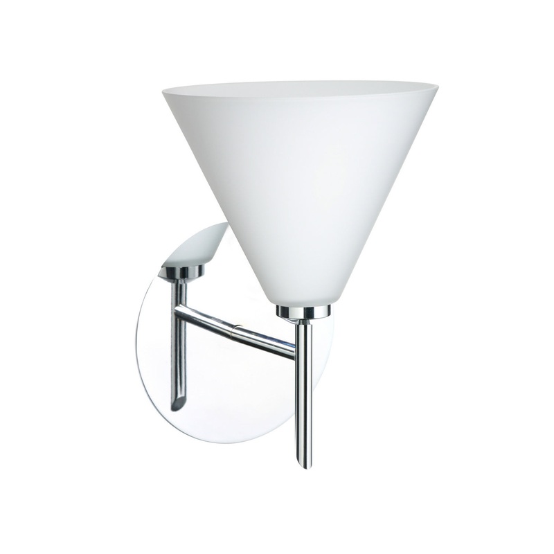 Kani One Light Wall Sconce in Chrome