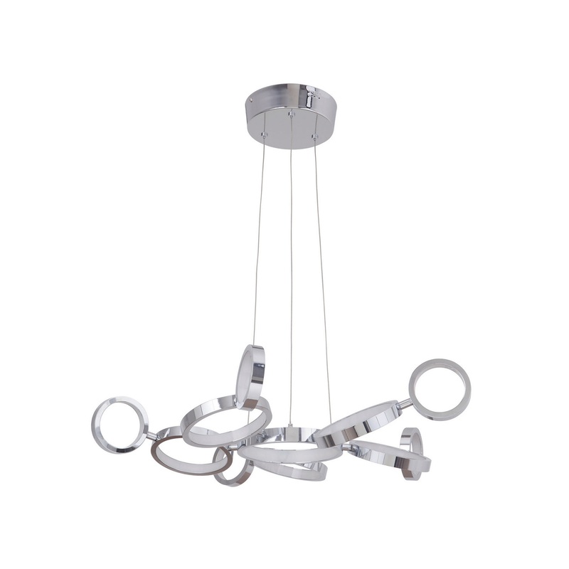 Mira LED Chandelier in Chrome