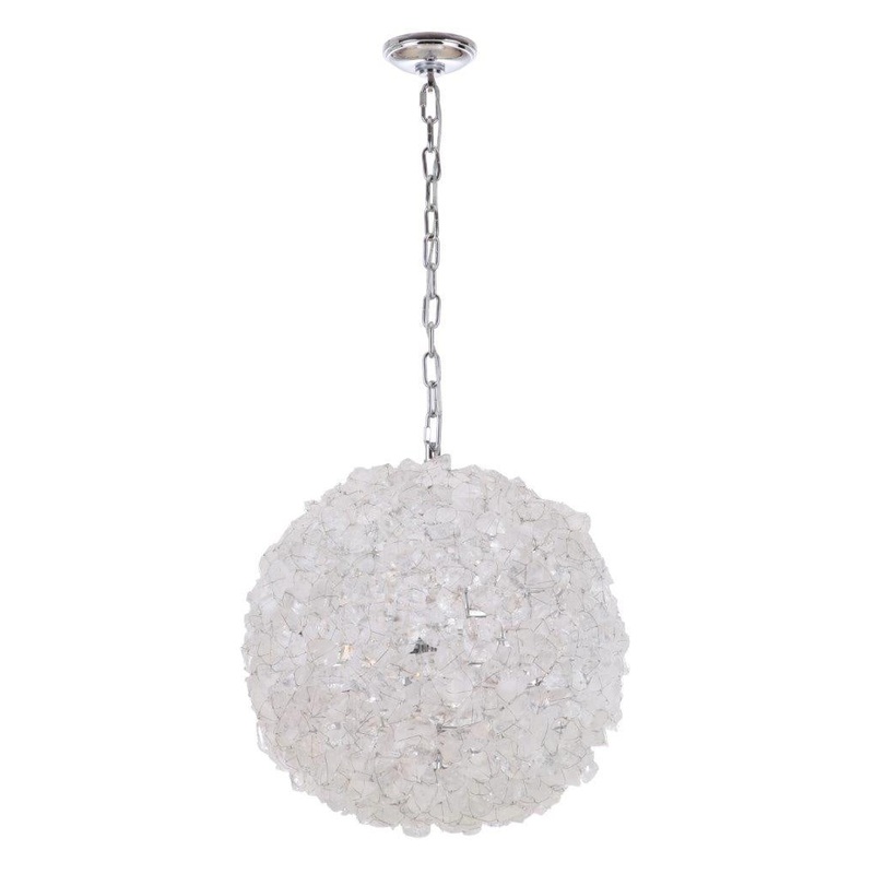 Roxx Three Light Pendant in Chrome